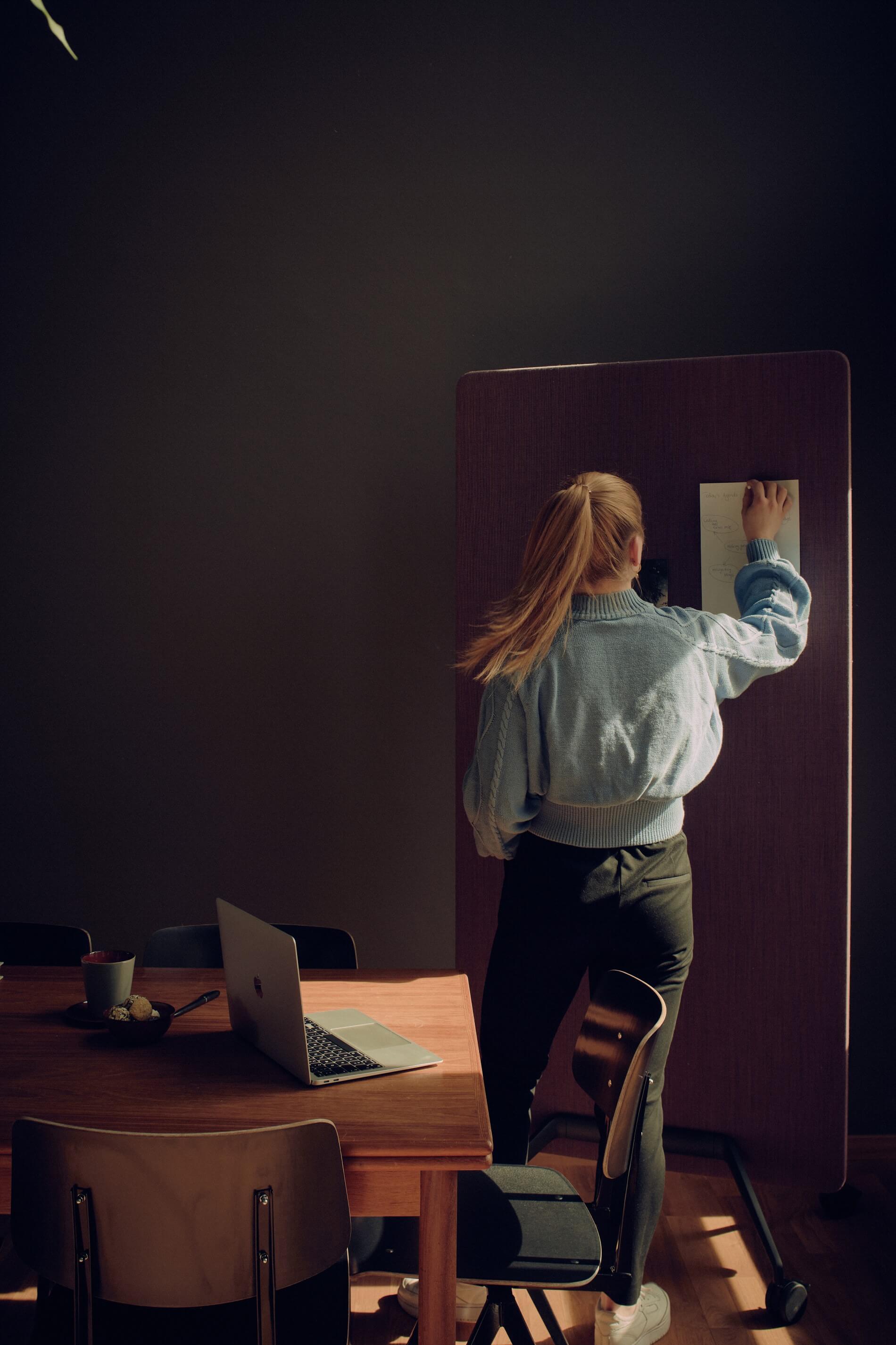 Bold Campus Workspace Woman Working
